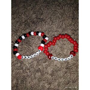 Dracula inspired Kandi Bracelets Universal Monsters